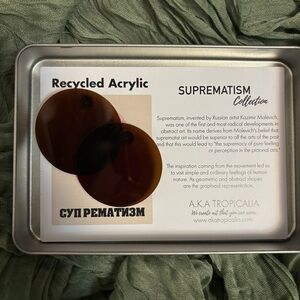 A.K.A Tropicalia | Suprematism Collection Disc Earrings